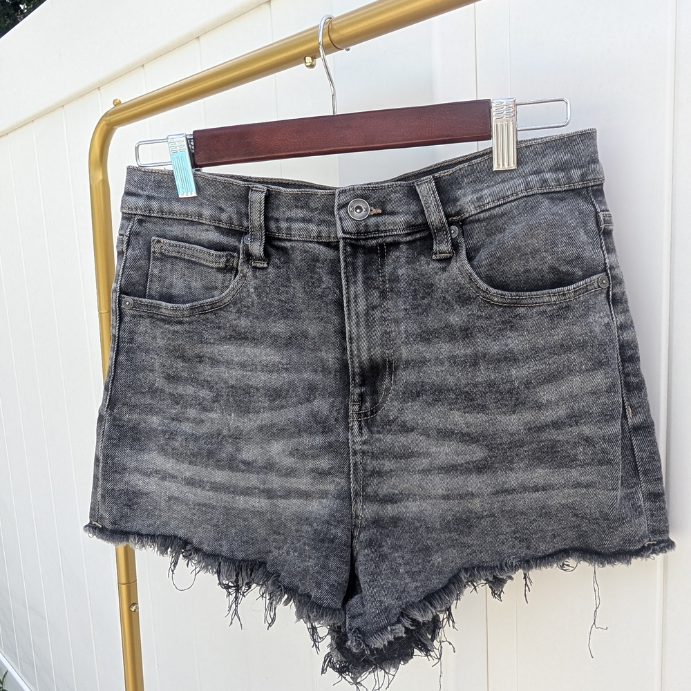 Kendall & Kylie Charcoal Jean Shorts